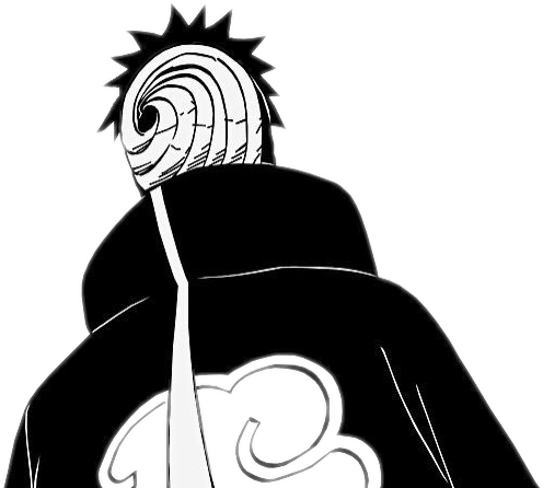 Akatsuki Member Iconic Cloak PNG