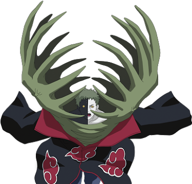 Akatsuki Member With Green Hands PNG