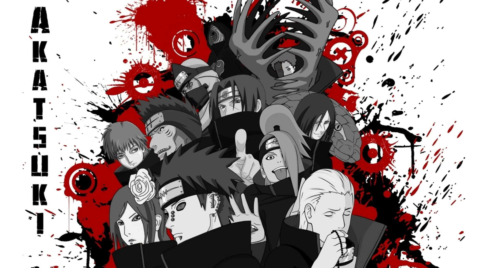 The Akatsuki Members, Uniting for a Common Cause Wallpaper