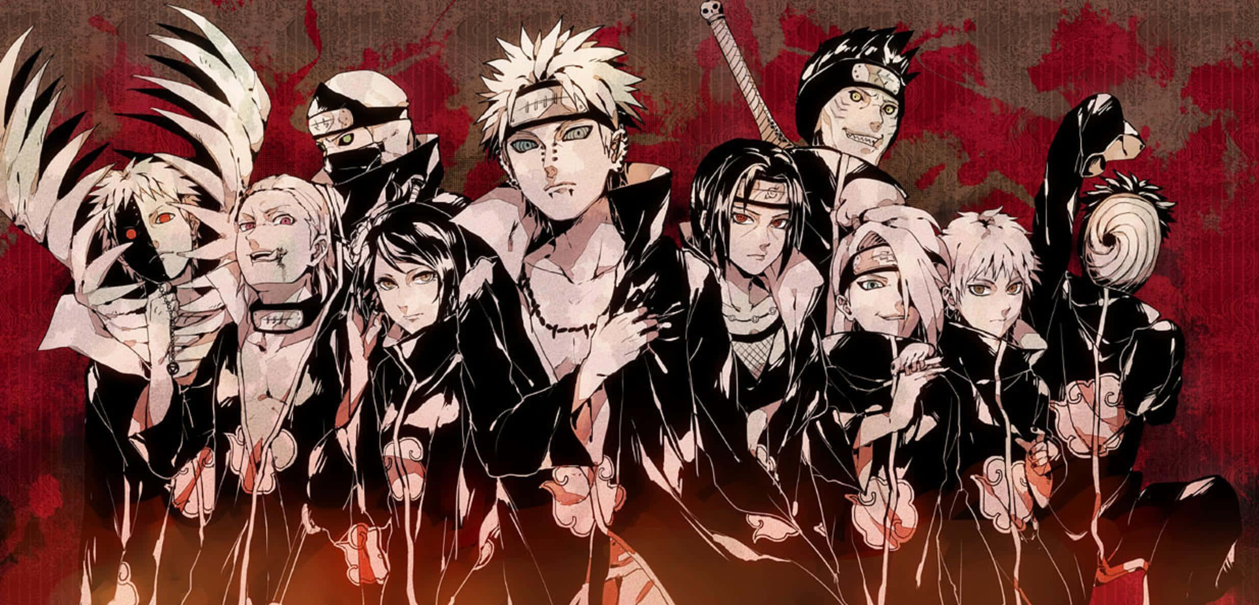 Join The Akatsuki – Unlock Your True Potential! Wallpaper