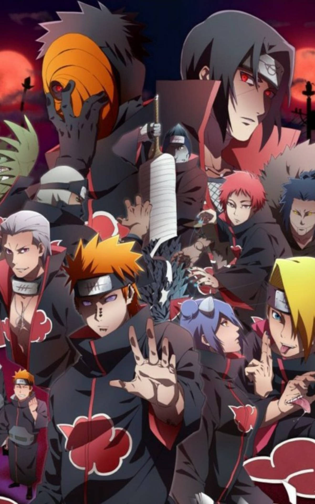 Akatsuki Naruto Phone Photo Wallpaper