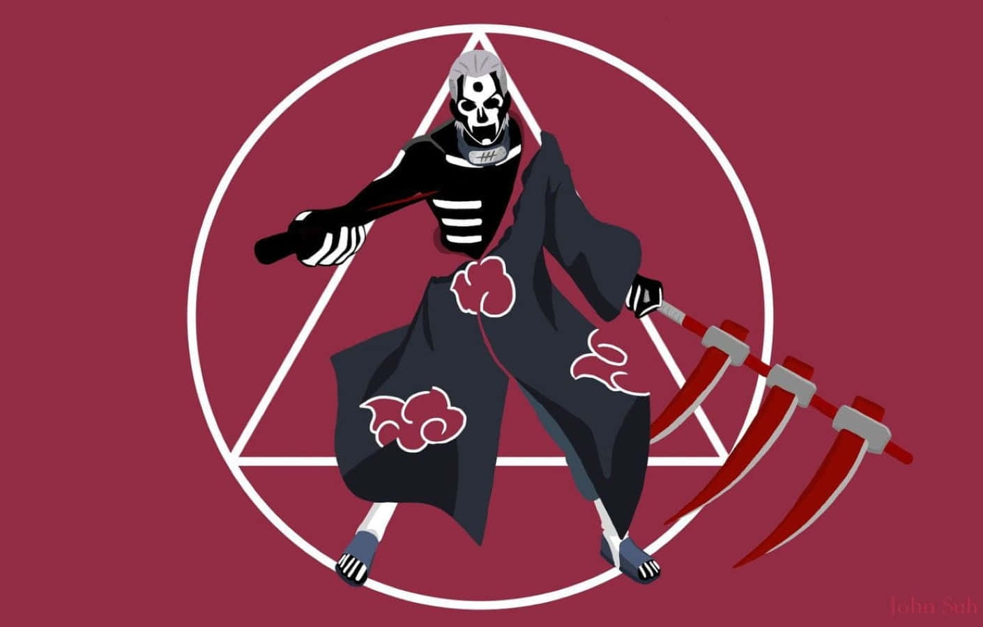 The Akatsuki Ninja - the Dark Revolution!" Wallpaper