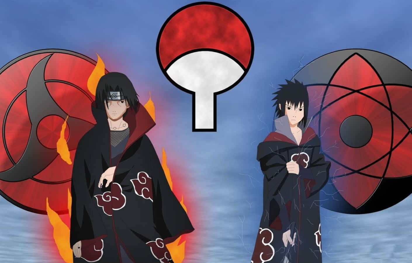 Akatsuki Ninjas Prove Dangers of the Shadow World Wallpaper