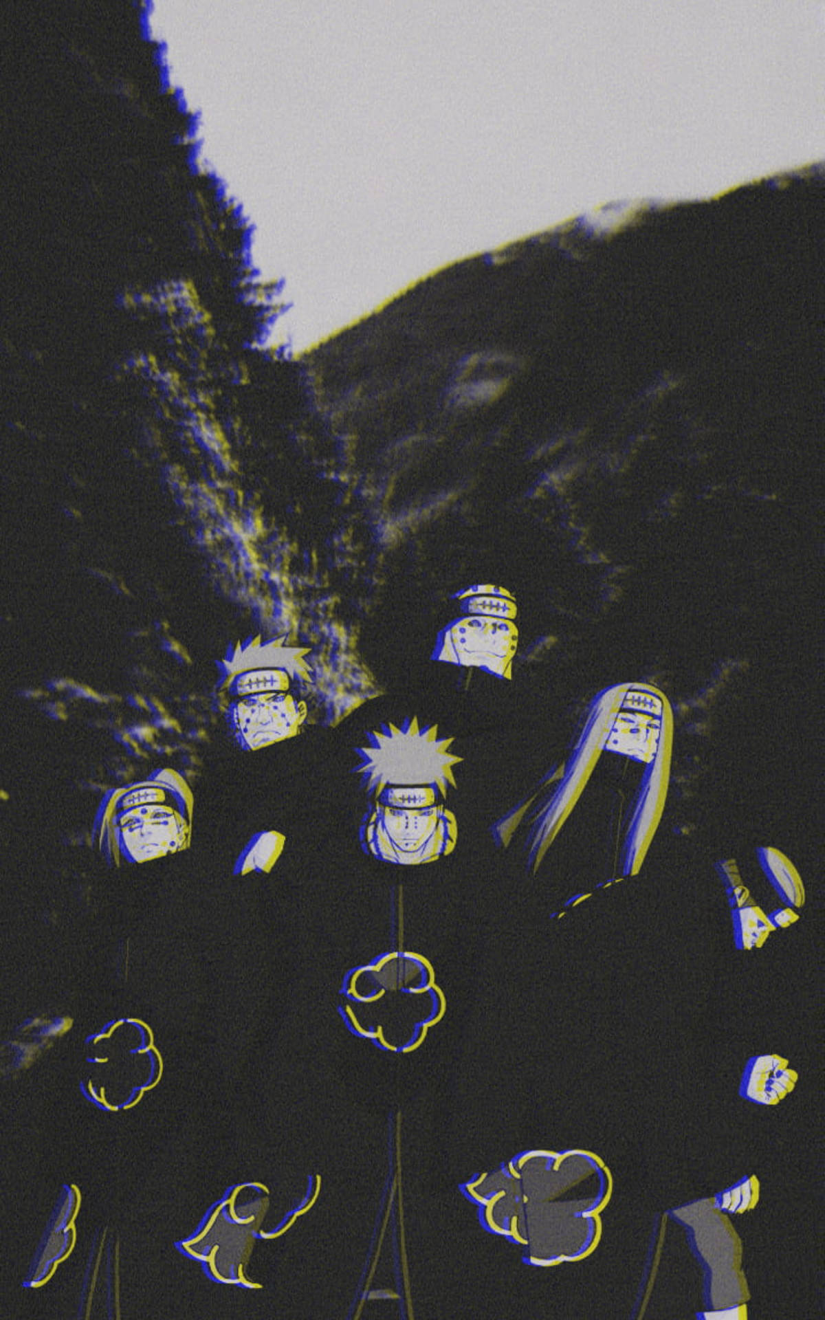 Fanartde Akatsuki Phone Glitch Fondo de pantalla