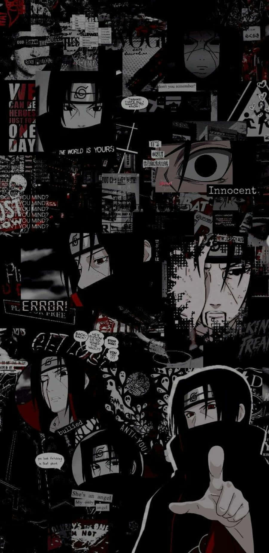 Join Akatsuki, the legendary criminal organization from the anime Naruto! Wallpaper