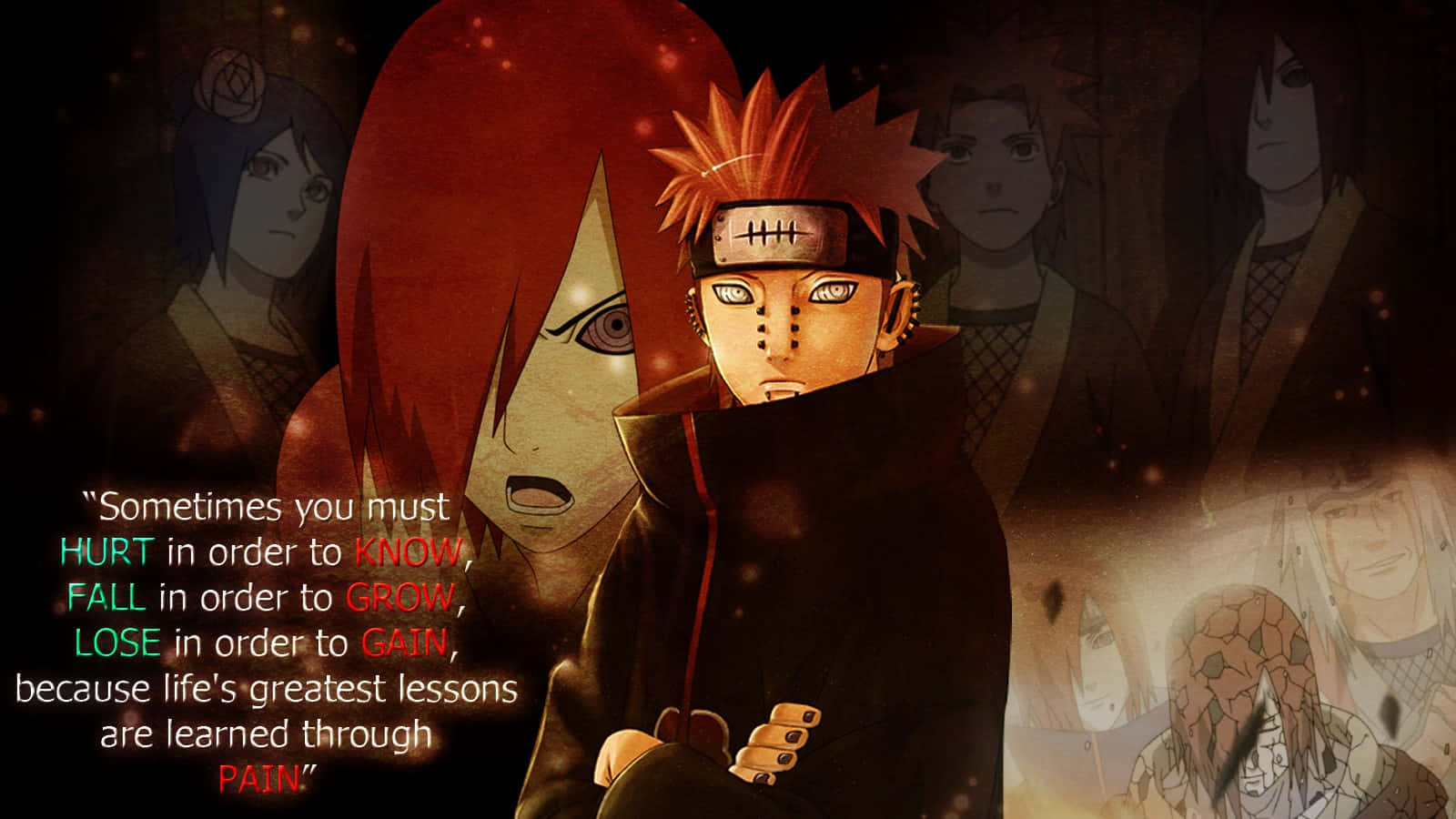 Be the light that guides your path." -Akatsuki Wallpaper