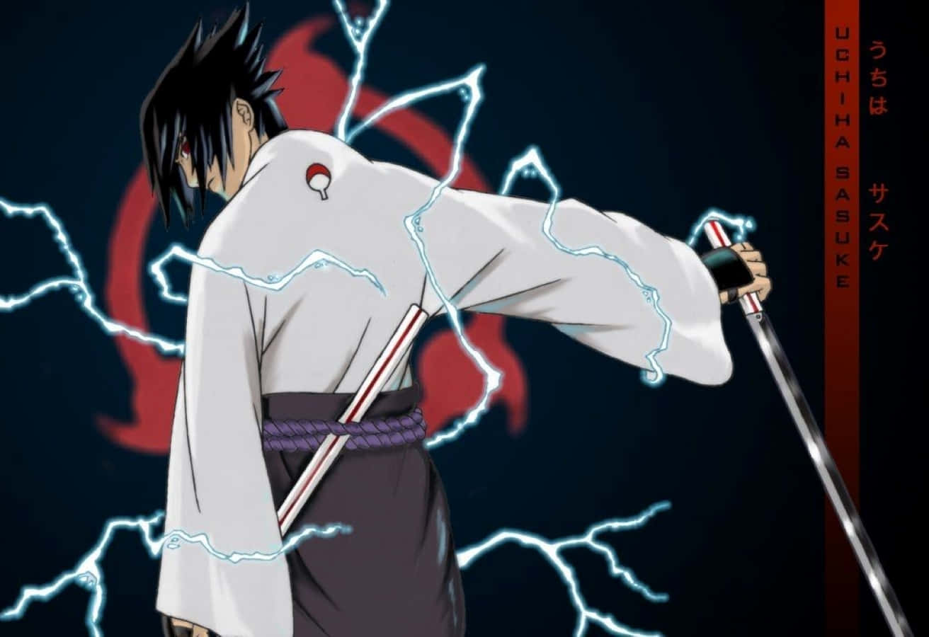 Akatsuki Sasuke, the antihero who is determined to fight against his fate. Wallpaper