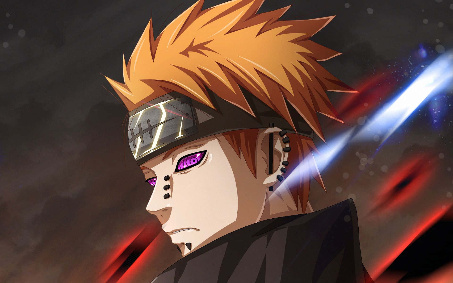 The strength of the Akatsuki lies in its fearless leader, Yahiko". Wallpaper