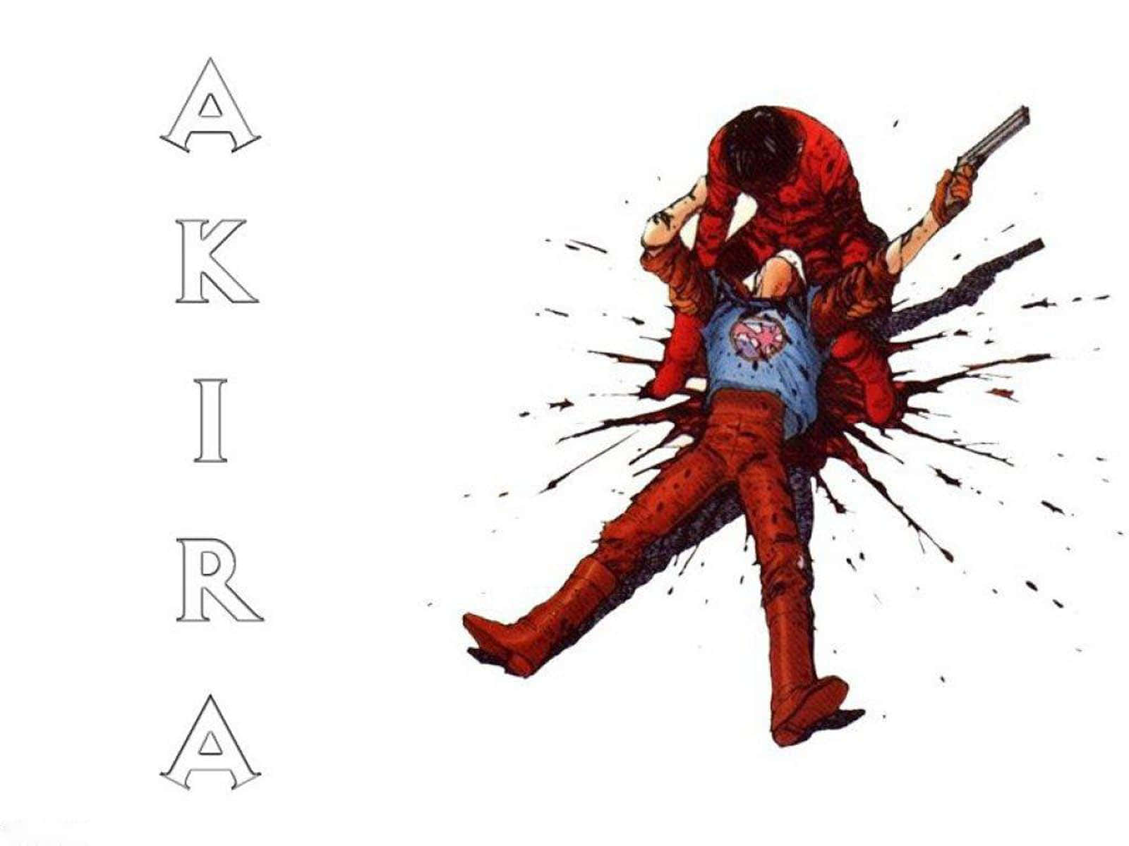 Akira Background Of Shotaro Kaneda And Yamagata