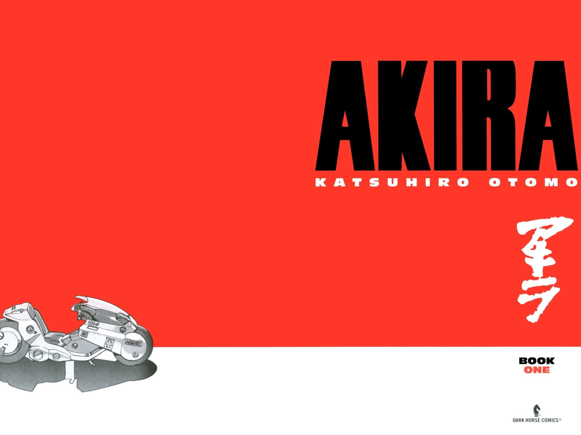 Akira Background Book One Cover