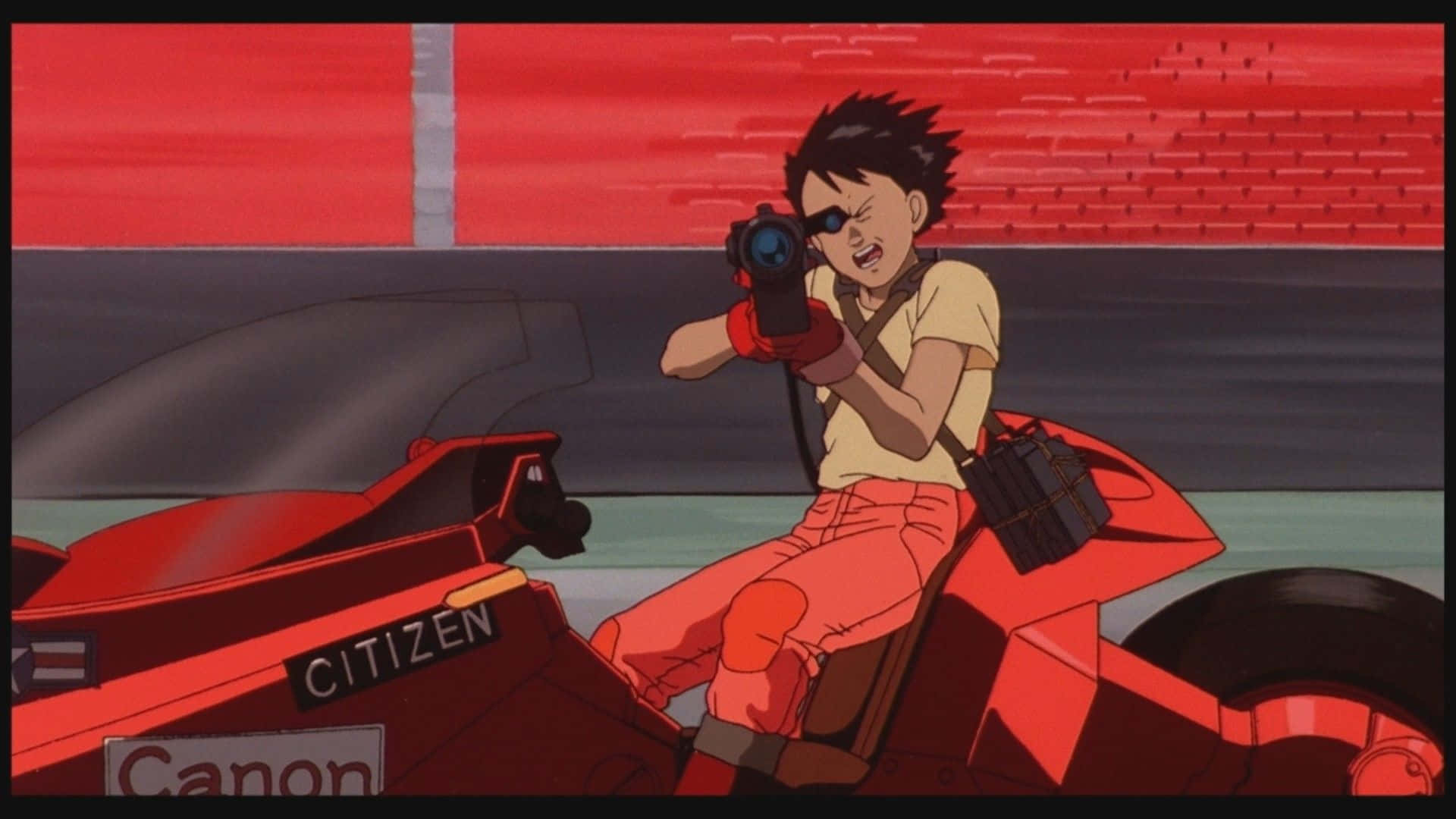 Shotarokaneda Und Das Laser Rifle Akira Hintergrundbild