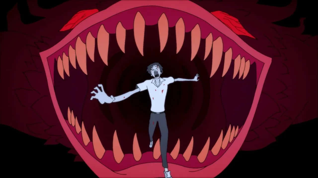 Akira Fudo Transformed Into Devilman - Devilman Crybaby Wallpaper