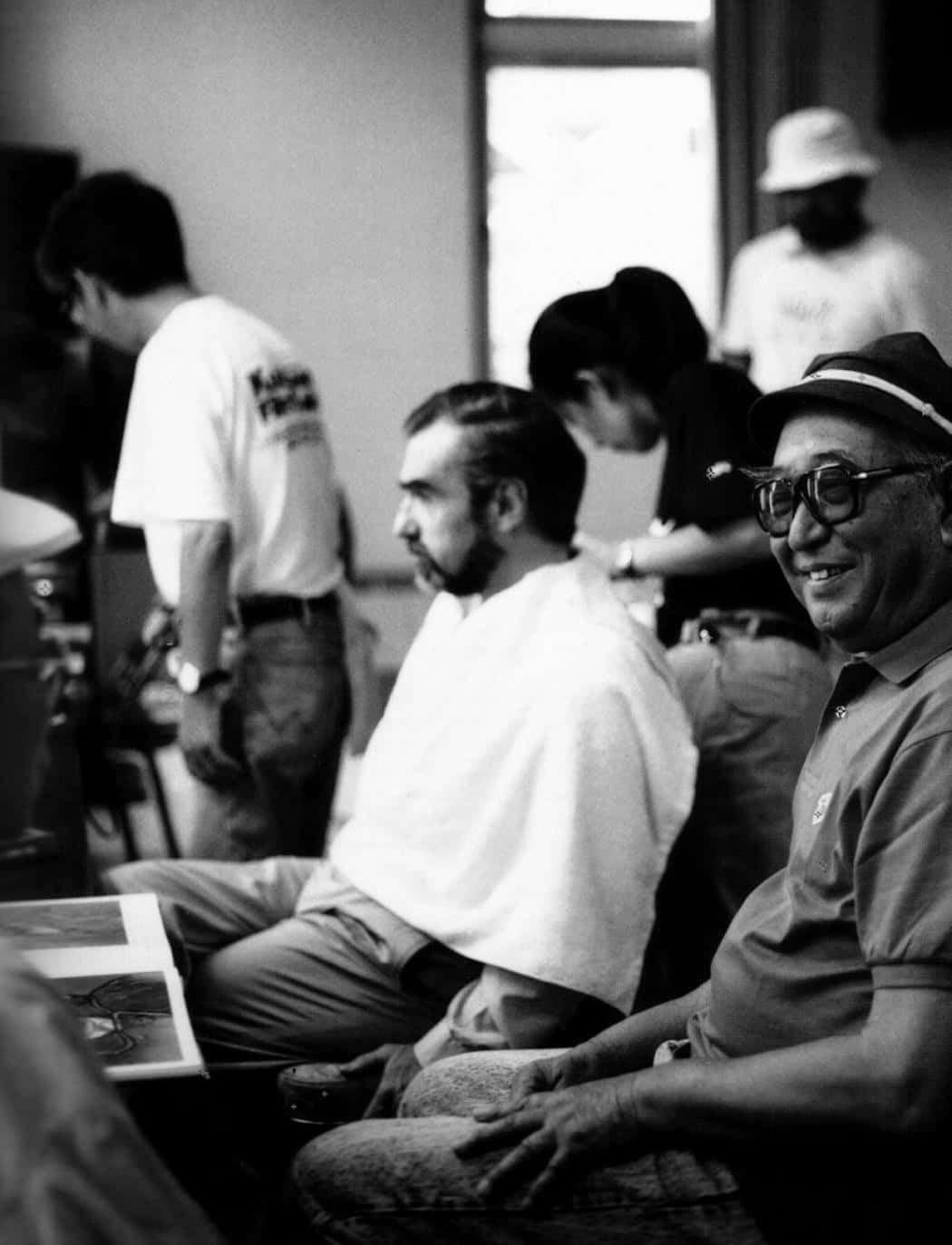 Akira Kurosawa, the legendary Japanese filmmaker Wallpaper