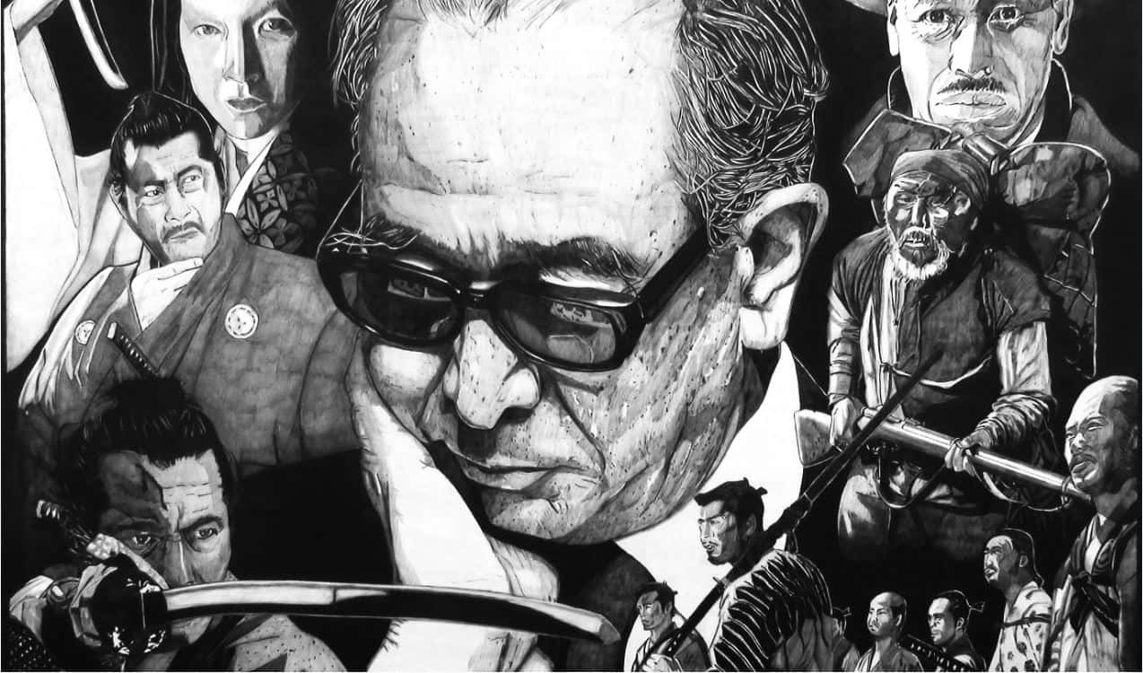 Akira Kurosawa, legendary Japanese filmmaker Wallpaper