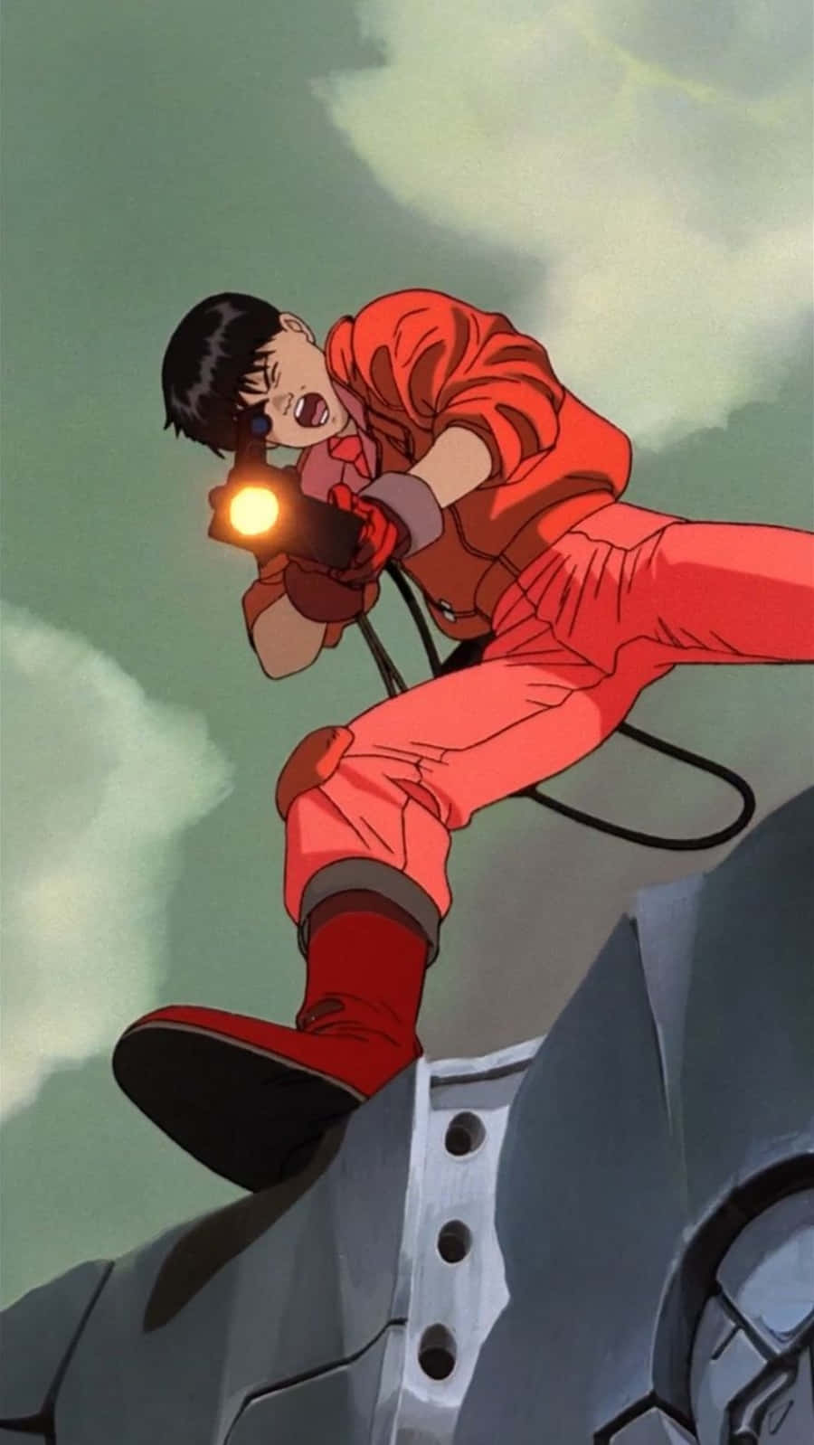 Akira Kaneda Firing A Gun Picture