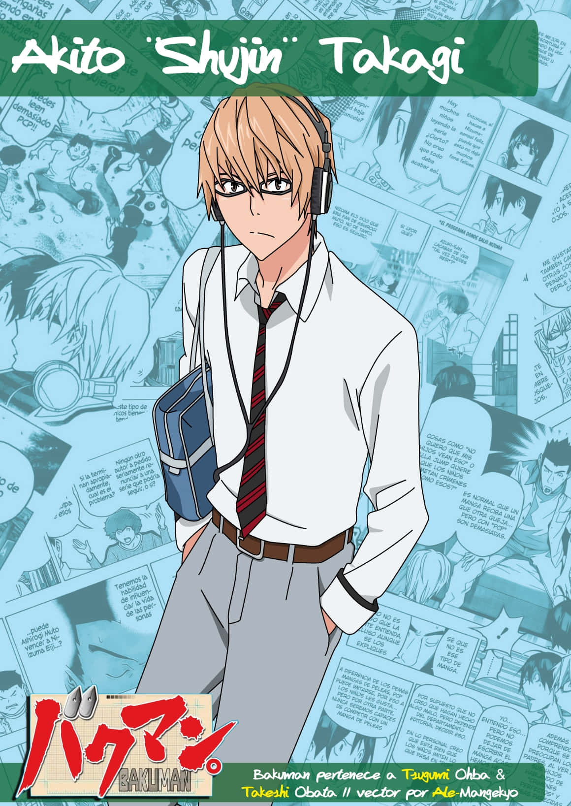 Akito Takagi, The Main Protagonist In Bakuman Manga Series, Contemplating His Latest Manga Ideas. Wallpaper