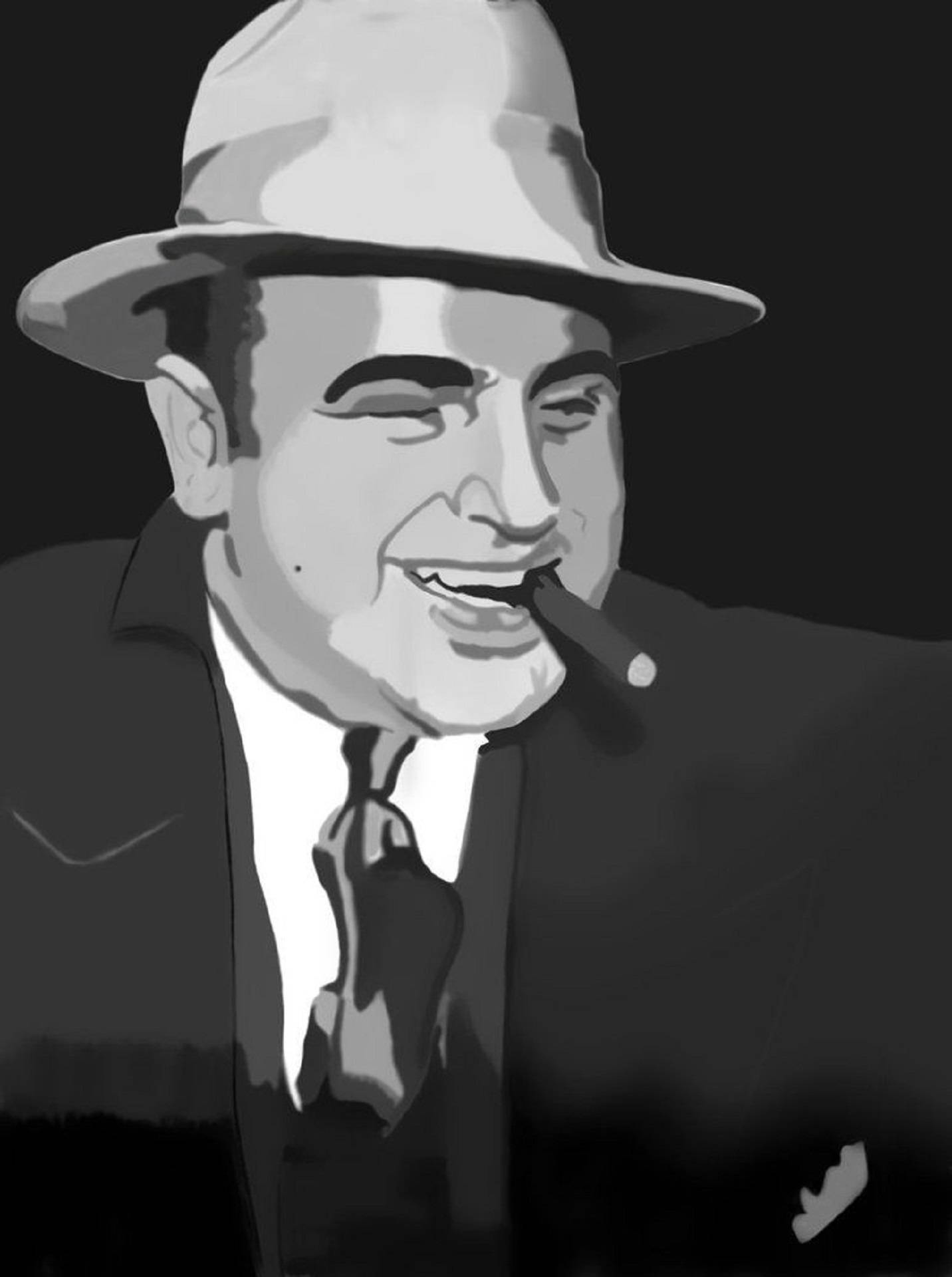 Al Capone Digital Art Wallpaper