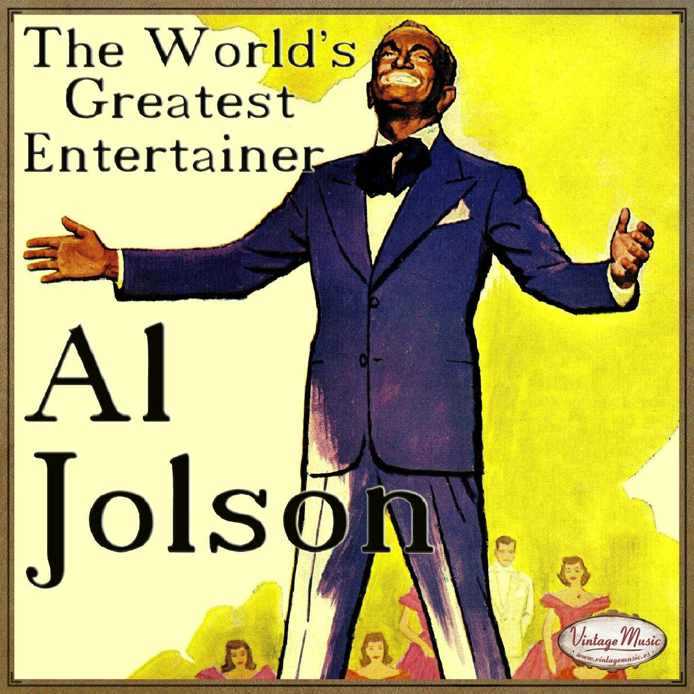 Al Jolson World's Greatest Entertainer Background