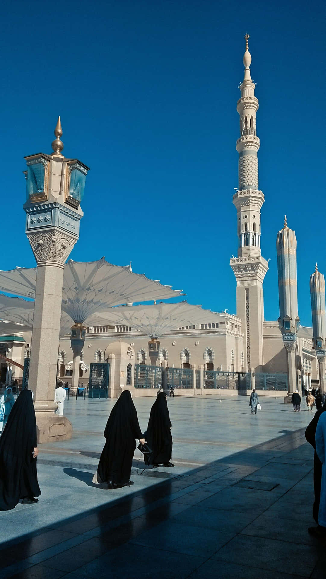 Al Masjid_an Nabawi_ Exterior_ View Wallpaper