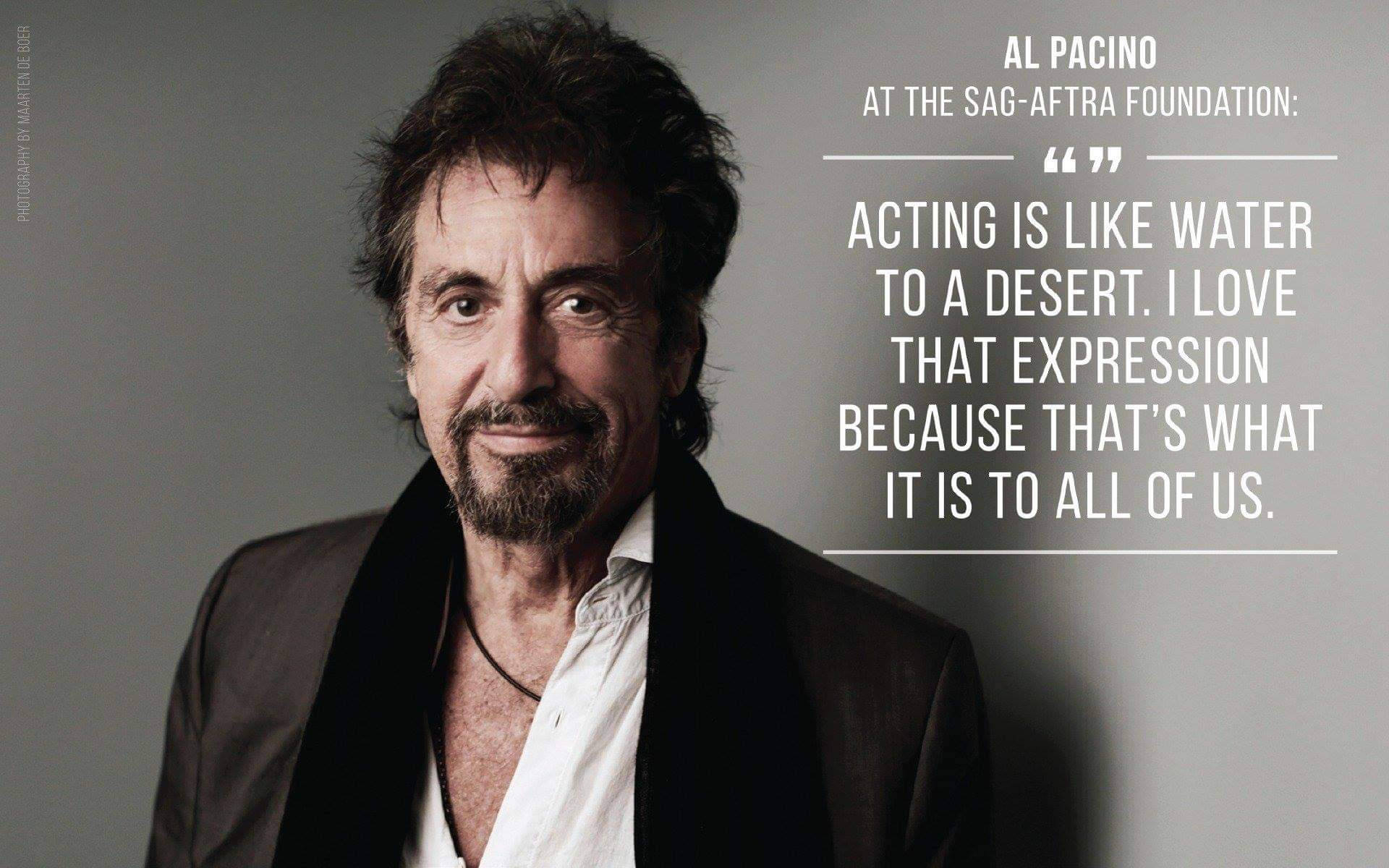 Al Pacino Acting Quotation