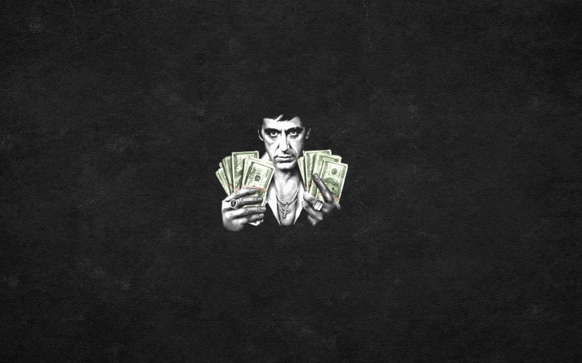 Al Pacino Gangster Money Wallpaper