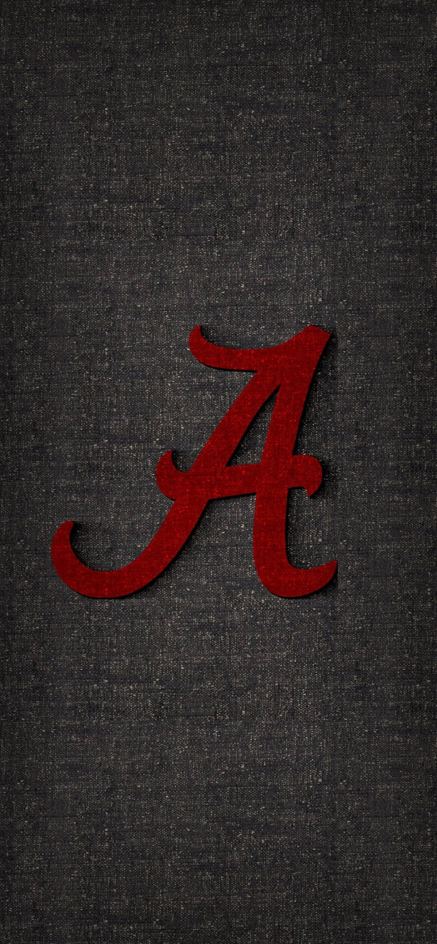 Alabama Crimson Tide Cloth Art Wallpaper