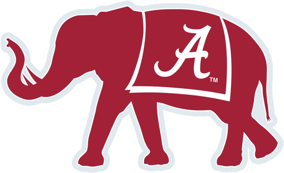Alabama Crimson Tide Elephant Logo PNG