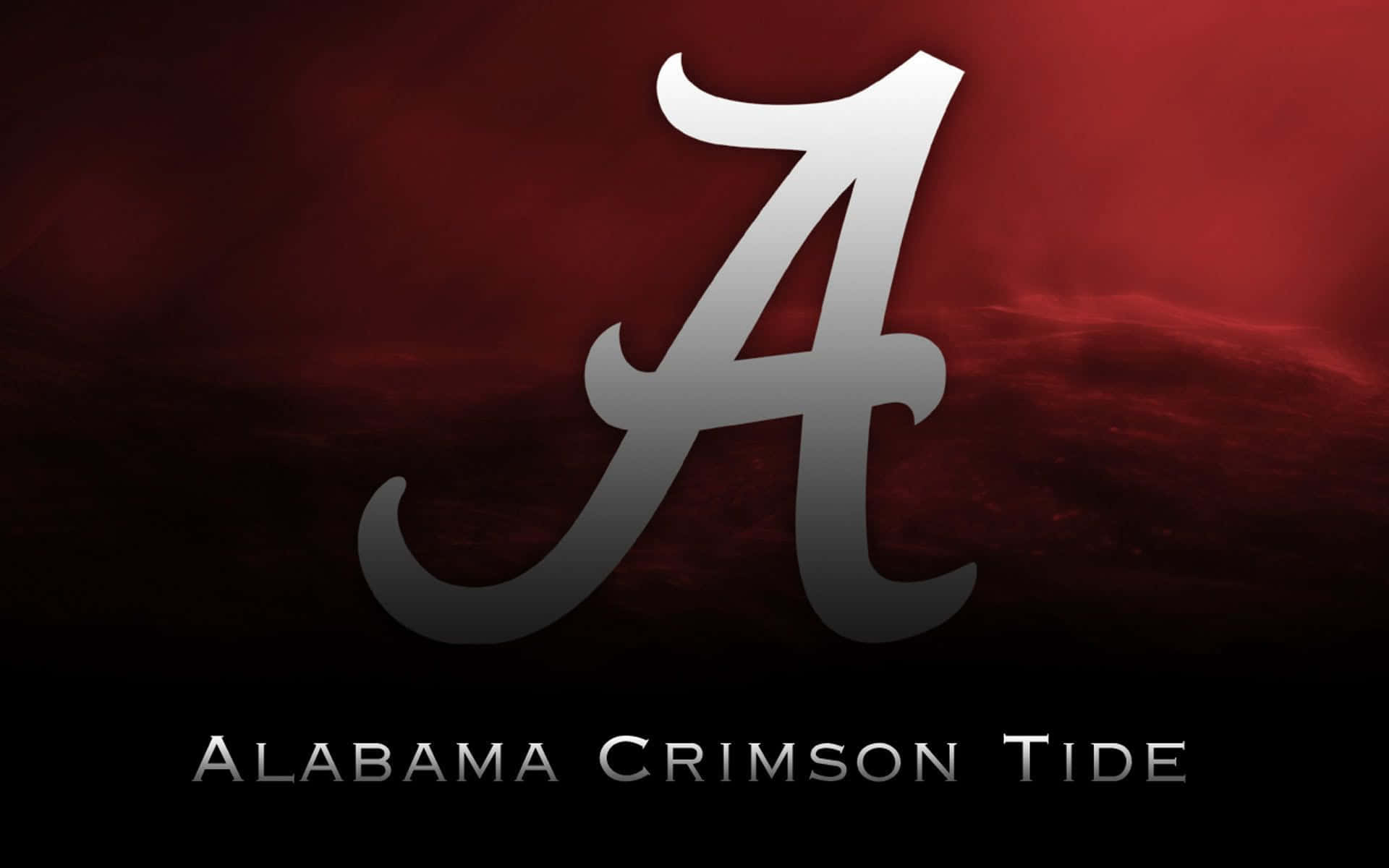 Magníficaobra De Arte Gráfica De Alabama Football Crimson Tide Fondo de pantalla