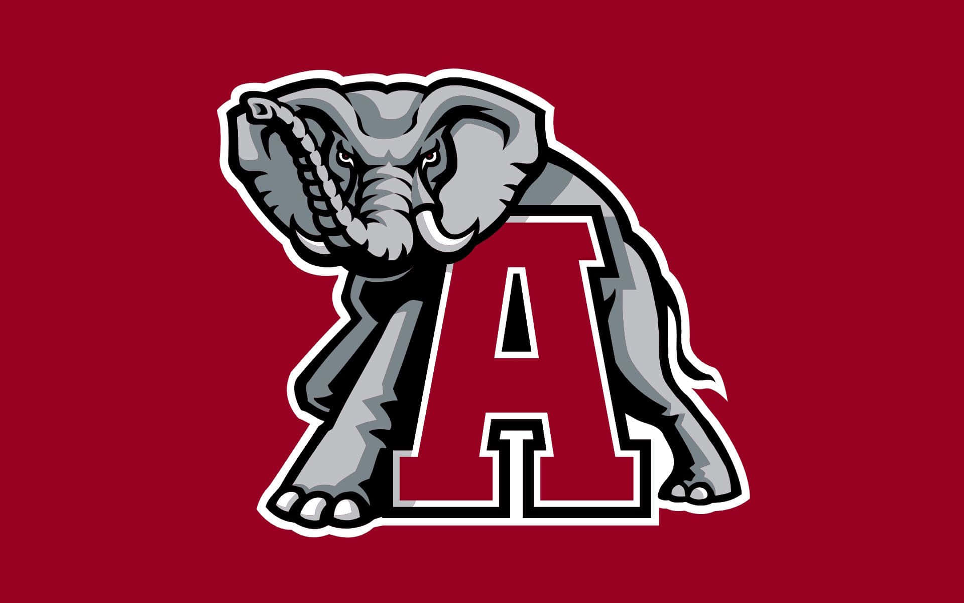 Bemærkelsesværdigt Alabama Football Team Logo Tapet Wallpaper