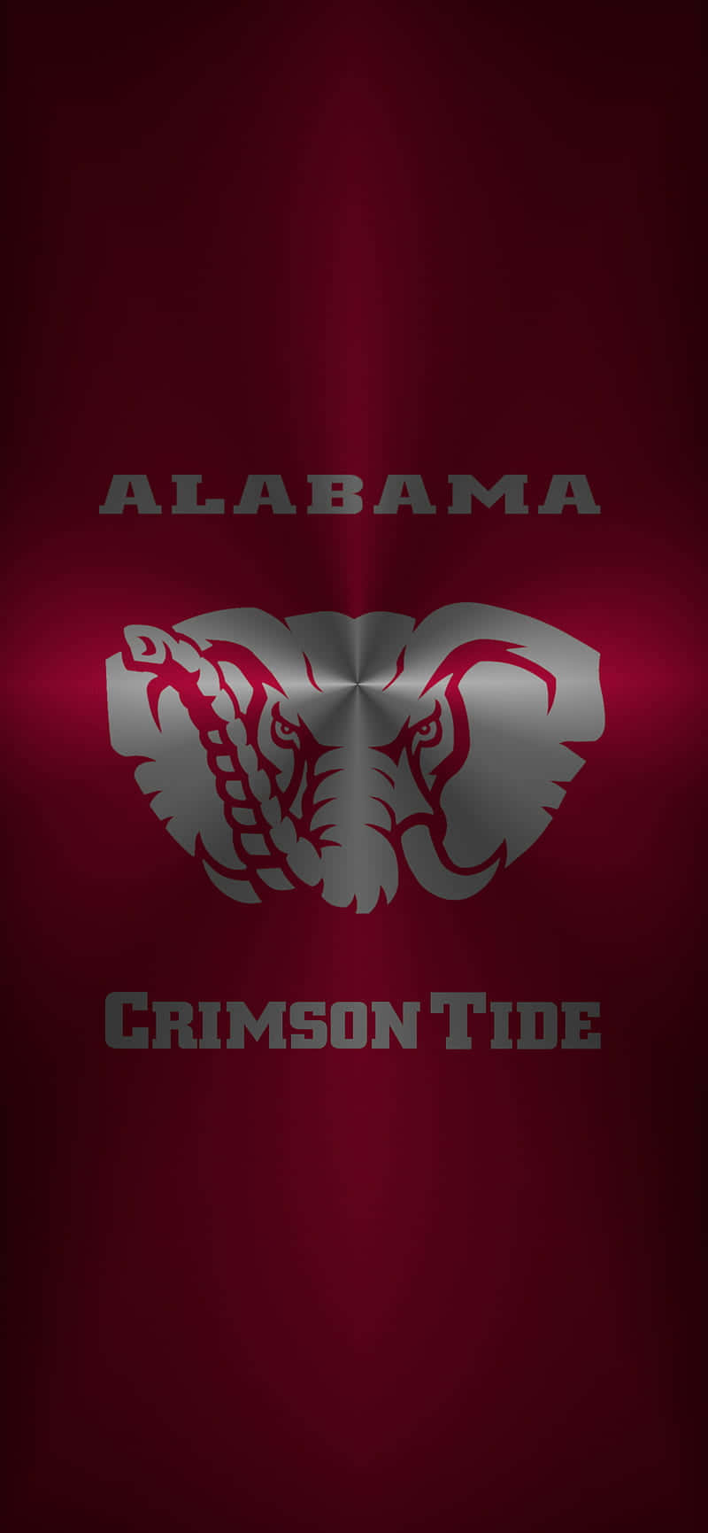 Logodegli Alabama Crimson Tide - Sfondo Per Computer O Mobile Sfondo