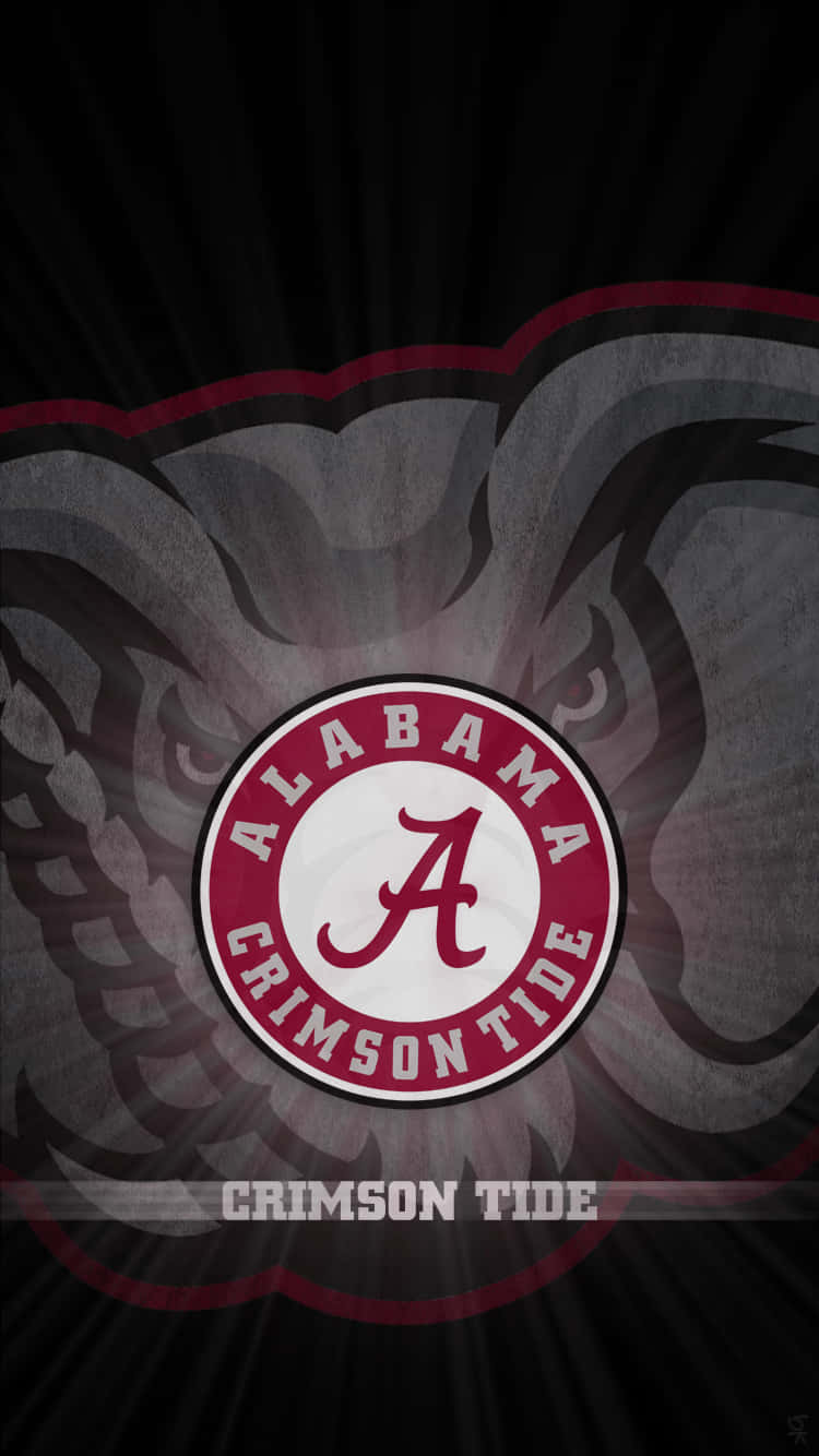 Ärdu Ett Fan Av Alabama Football? Skaffa En Alabama Football Iphone Nu! Wallpaper
