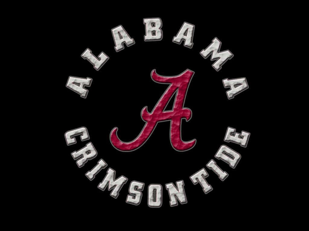 Alabama Fodbold Logo 1024 X 768 Wallpaper