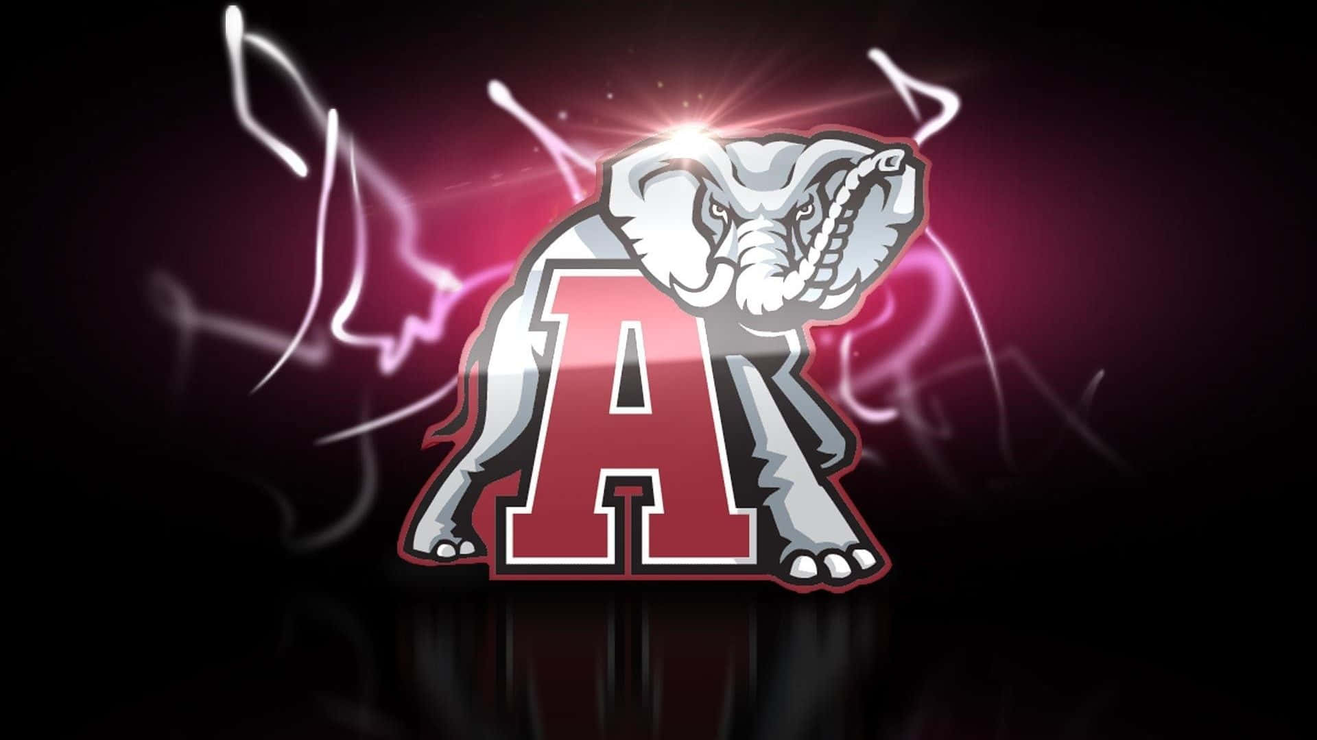 Lightning Alabama Football Logo Wallpaper