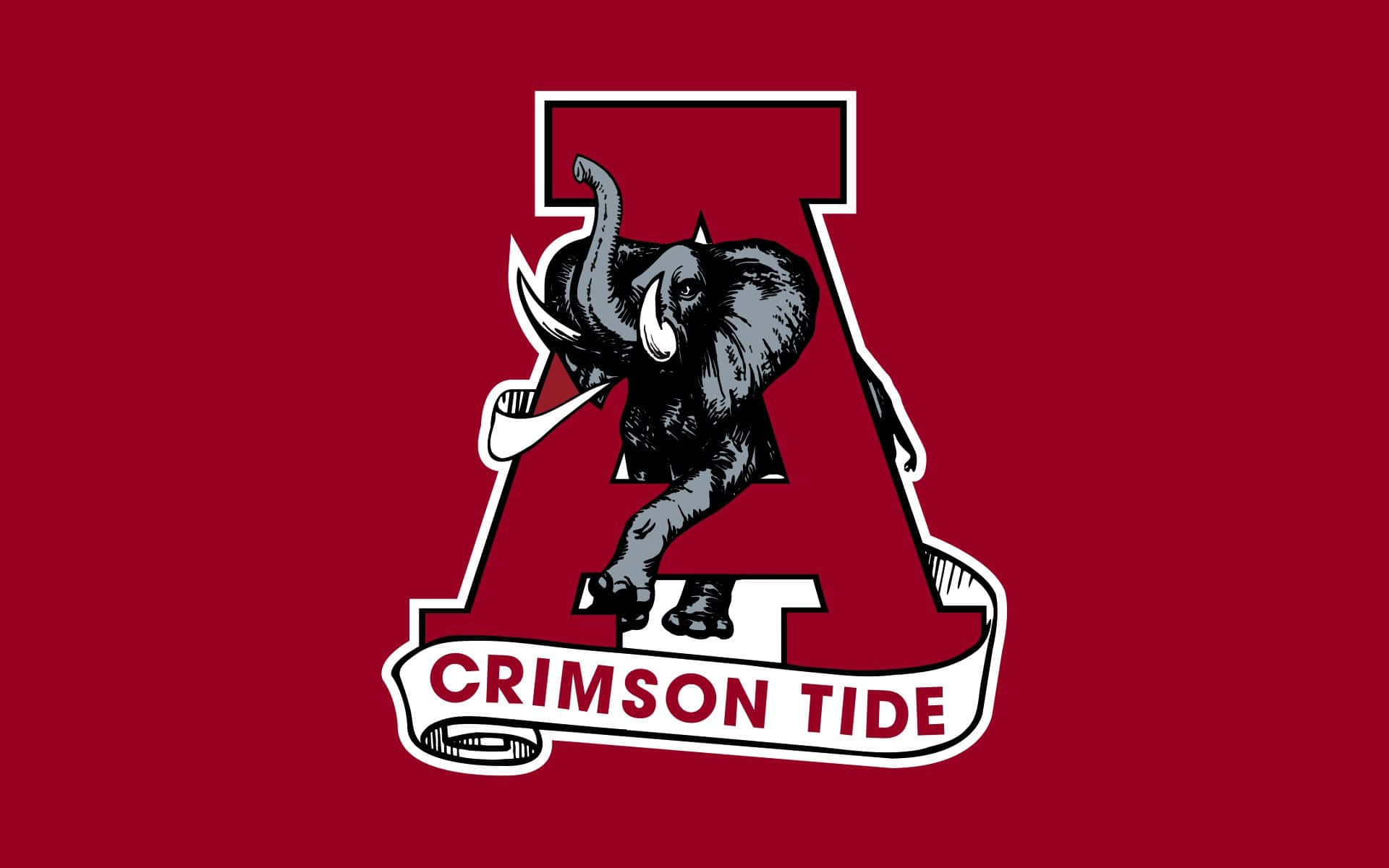 "The Crimson Tide of Alabama" Wallpaper