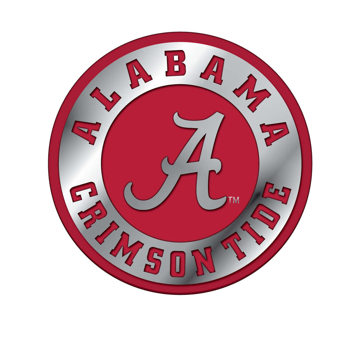 Logotiporecortado Del Fútbol Americano De Alabama Fondo de pantalla
