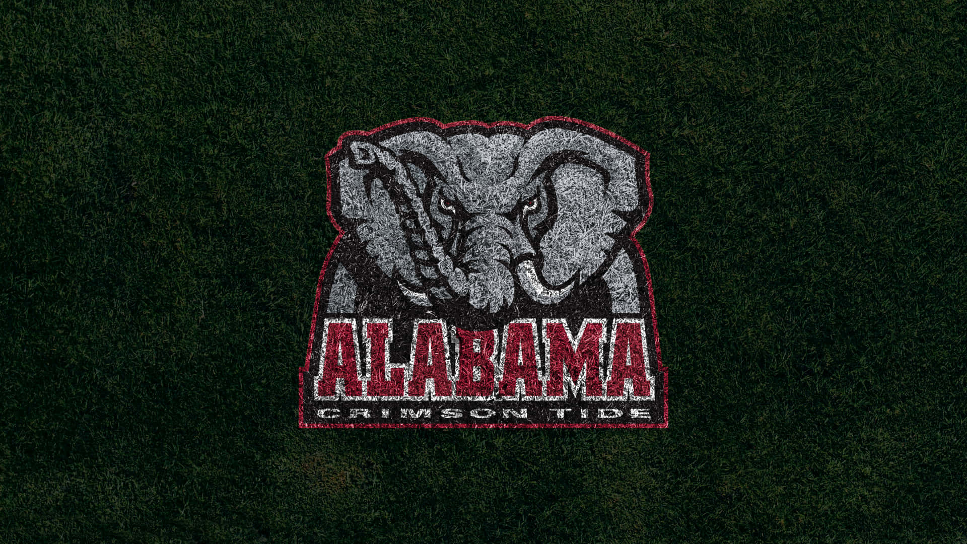 Equipode Fútbol Americano De Alabama, Crimson Tide. La Mascota Es Big Al, Un Animal. Fondo de pantalla