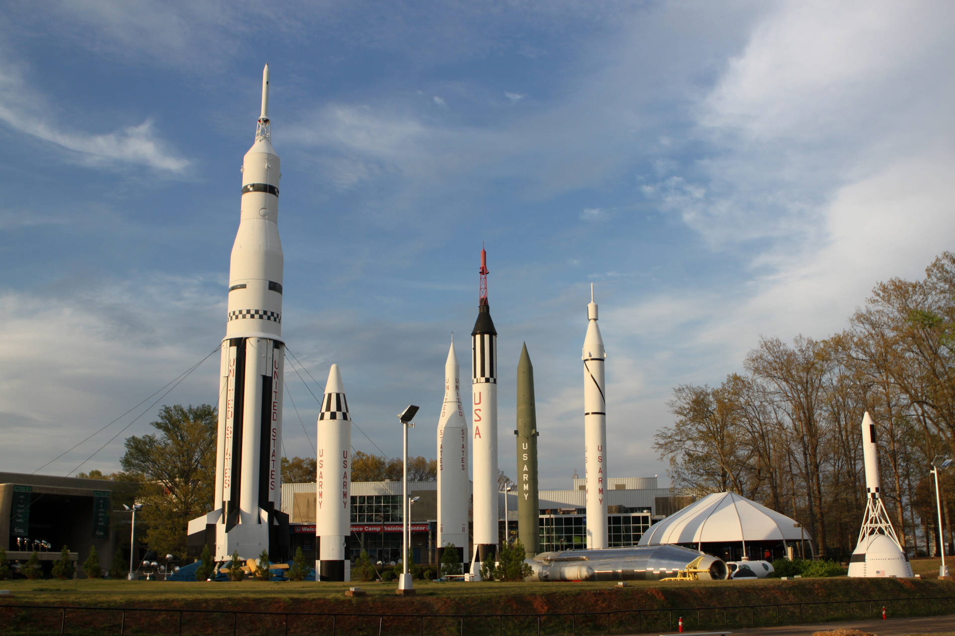 Alabama Huntsville Rocket Park Wallpaper