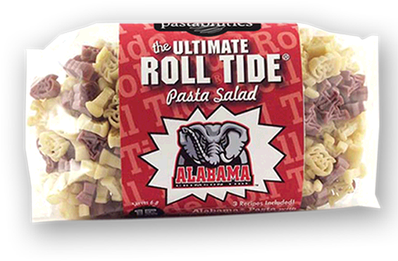 Alabama Roll Tide Pasta Salad Package PNG