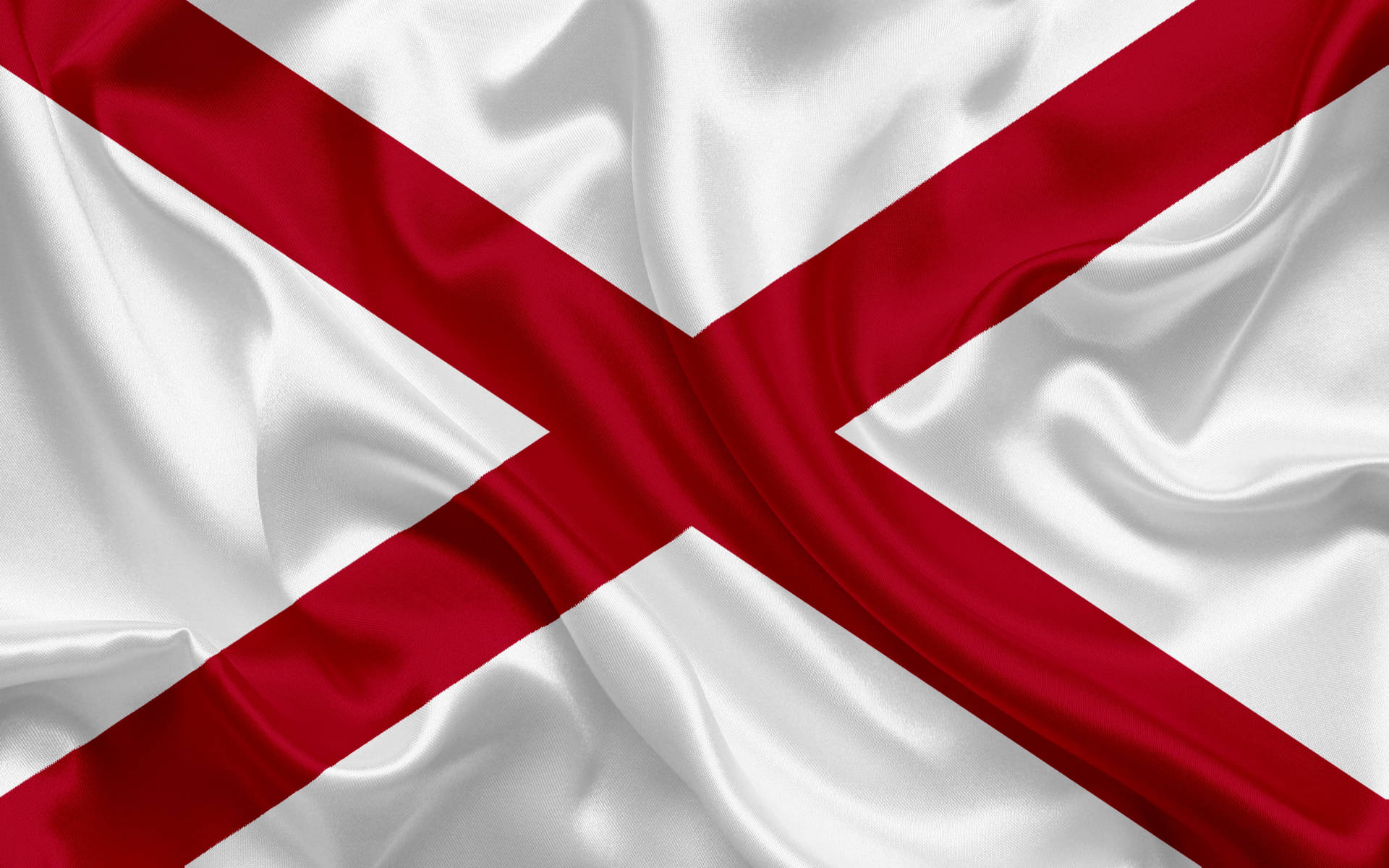 Alabama State Silk Flag