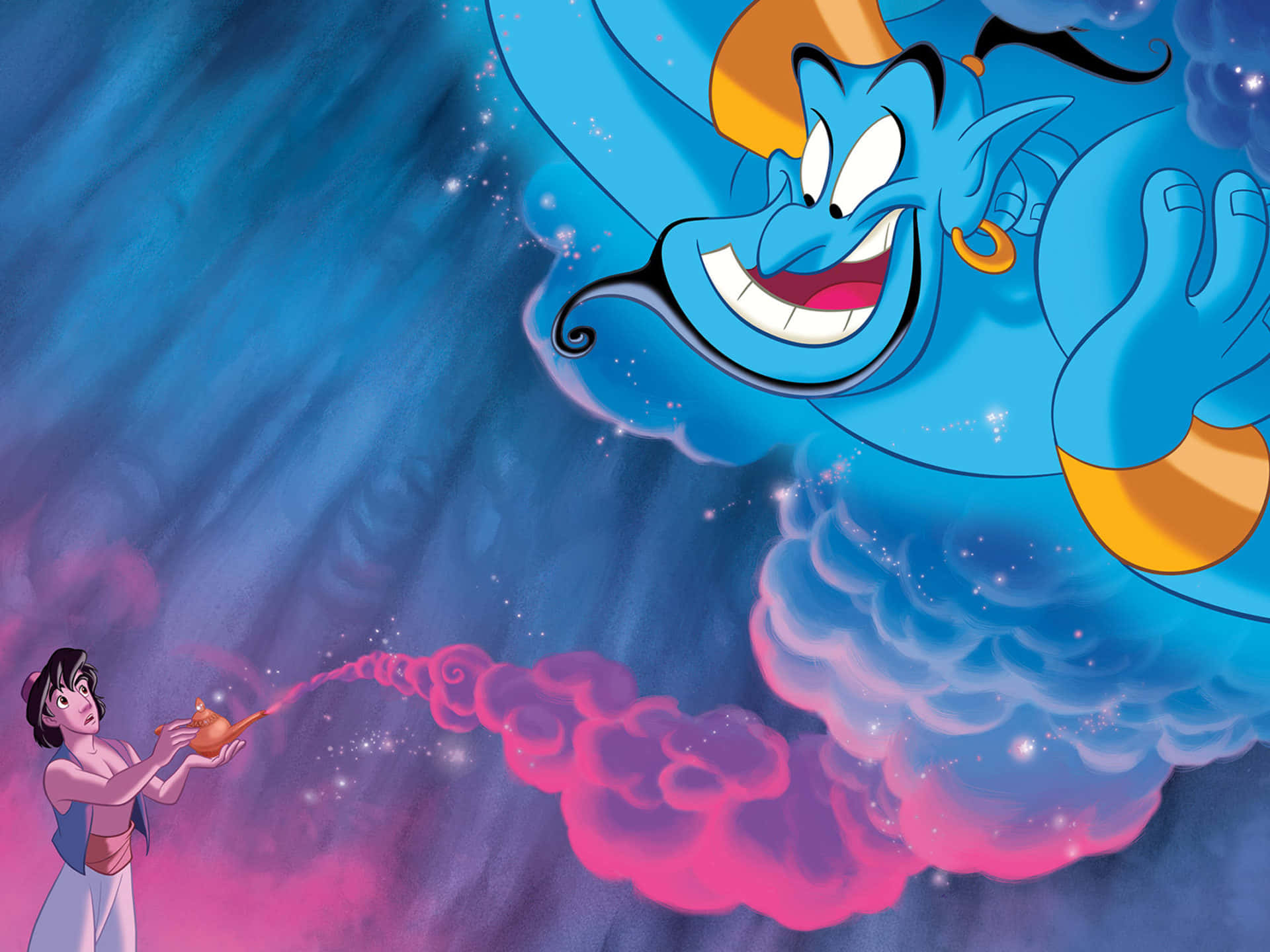 Gåmed På En Magisk Resa Med Aladdin!