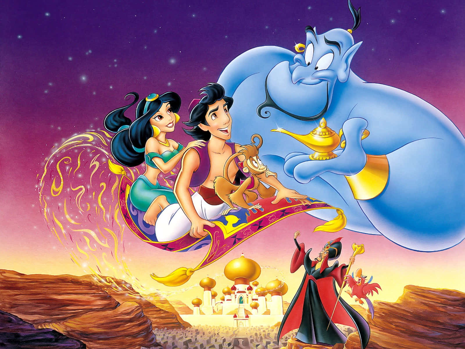 Aladdin,o Rato De Rua, Está Prestes A Embarcar Em Uma Aventura Mágica.