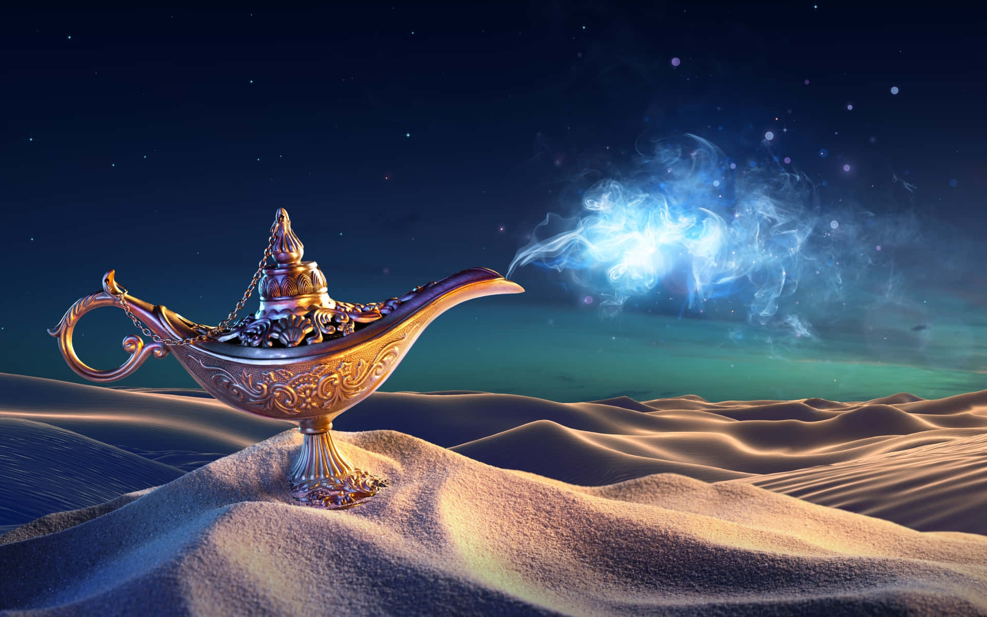Aladdinupptäcker En Helt Ny Värld