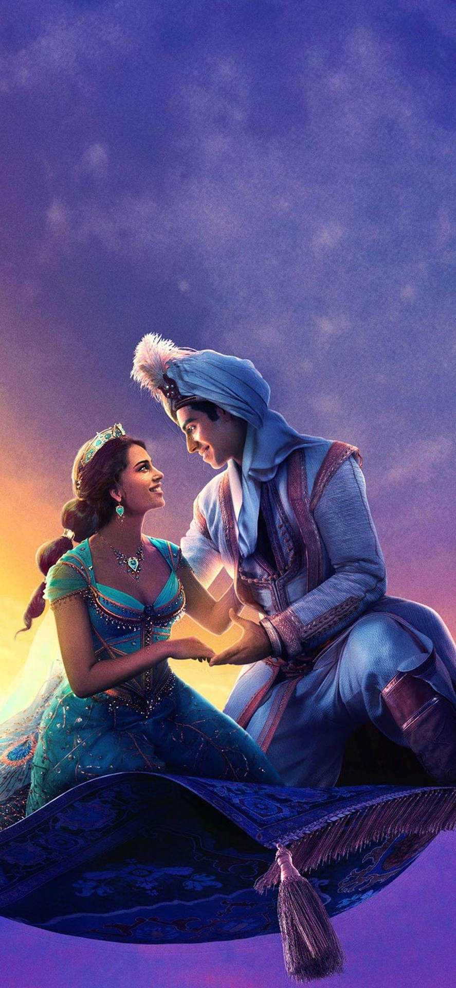 Aladdin Hold On Tight Wallpaper