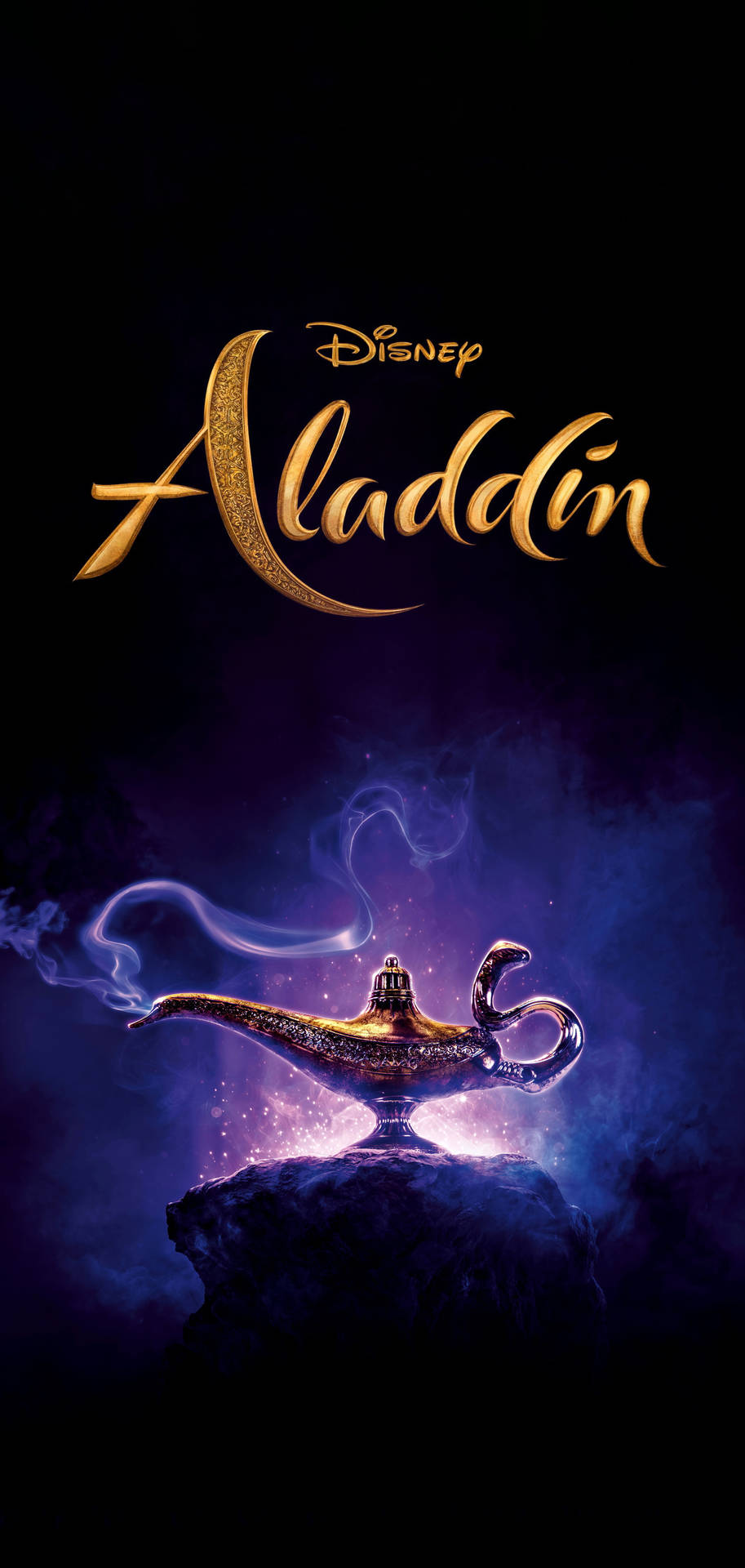 Bakgrundsutseendeför Mobiltelefon Med Aladdin Live Action Från Disney. Wallpaper