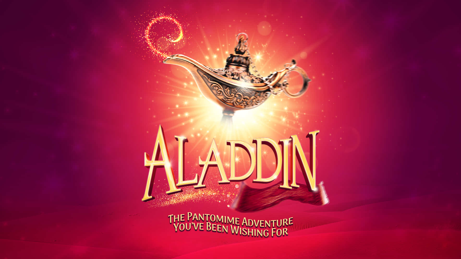 Aladdin er klar til at tage alle livets eventyr op.