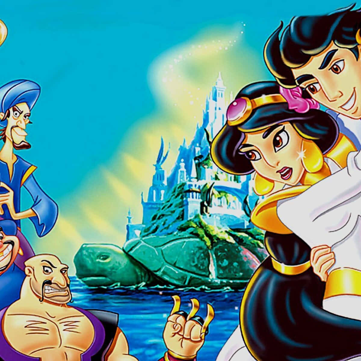 Disney's Aladdin og de syv dværge flyver til stjernerne