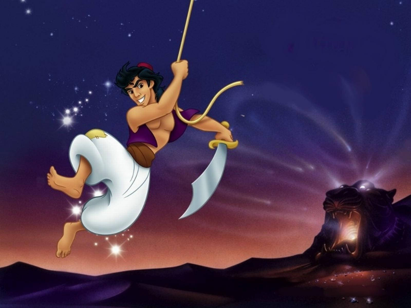 Aladdin & The Cave Of Wonders Wallpaper