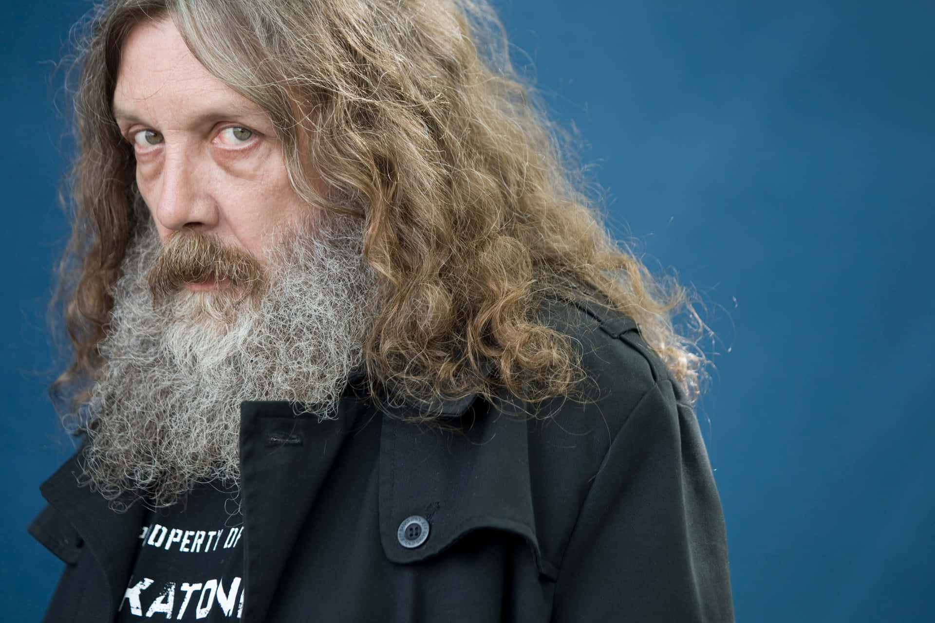 Visionary Writer Alan Moore Wallpaper