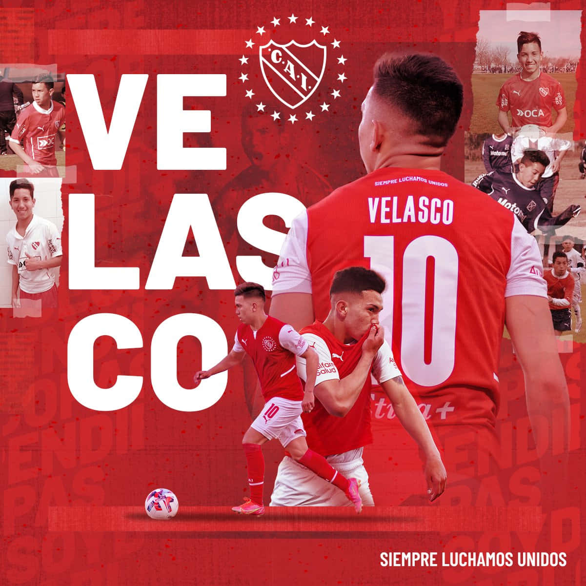 Alanvelasco Von Independiente Collage Wallpaper
