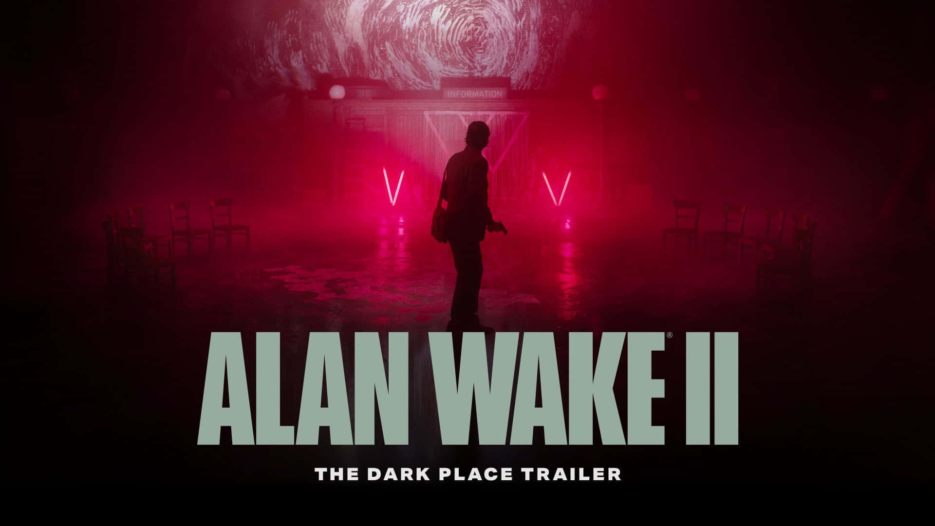 Alan Wake2 Dark Place Trailer Preview Wallpaper
